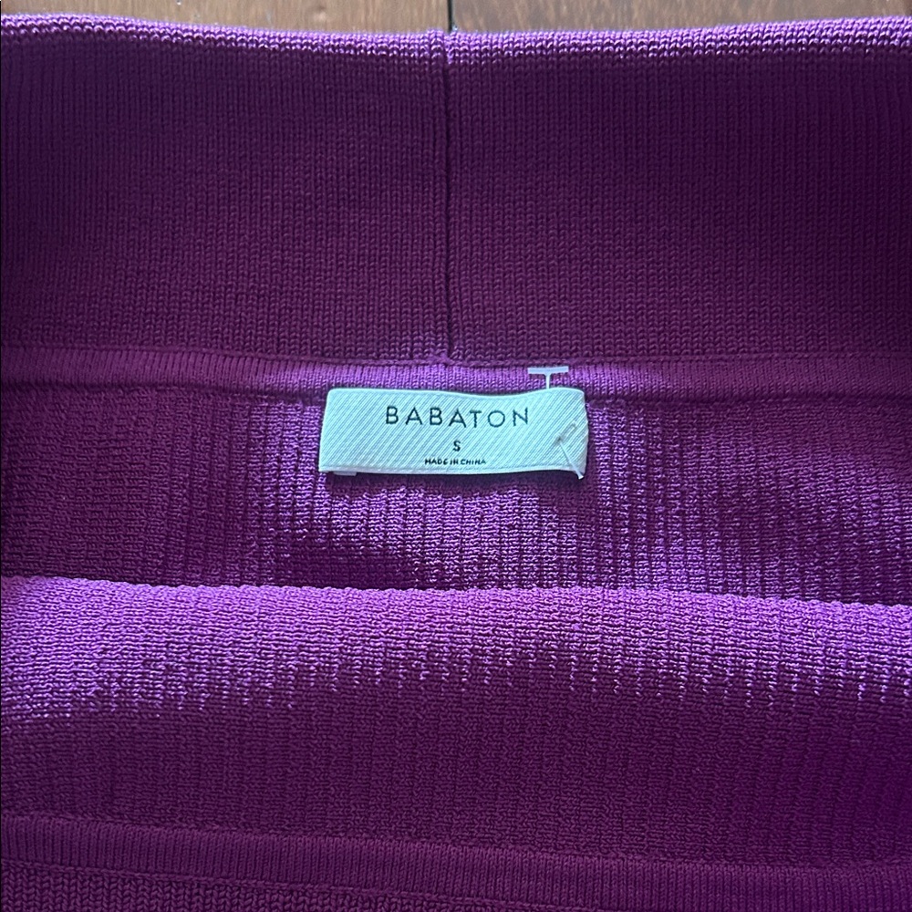 Purple Ribbed Tube Top - Picture 2 of 2